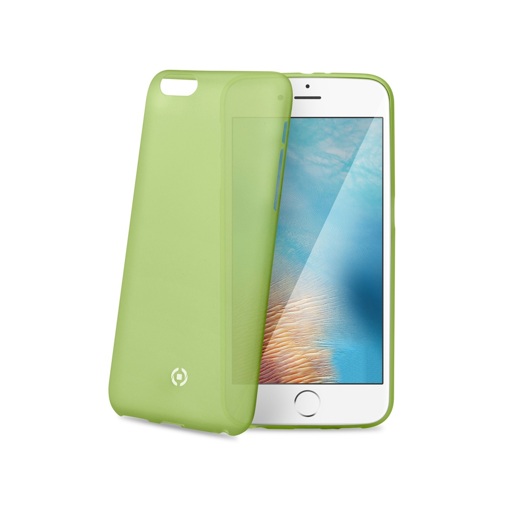 Silikonové pouzdro CELLY Frost pro Apple iPhone 7/8, zelená