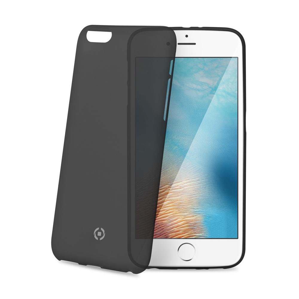 Silikonové pouzdro CELLY Frost pro Apple iPhone 7 Plus, černé