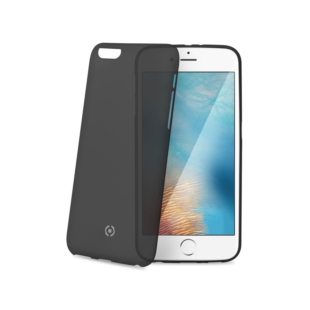 Levně Silikonové pouzdro CELLY Frost pro Apple iPhone 7/8, černá