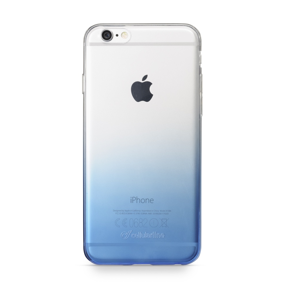 CellularLine SHADOW Ultratenké pouzdro pro Apple iPhone 7/8, modrá