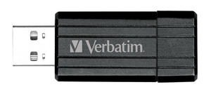 Levně Flash disk Verbatim Store 'n' Go PinStripe 32GB USB 2.0 Black