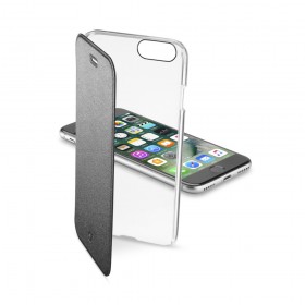 CellularLine Clear Book flipové pouzdro Apple iPhone 7/8, černá