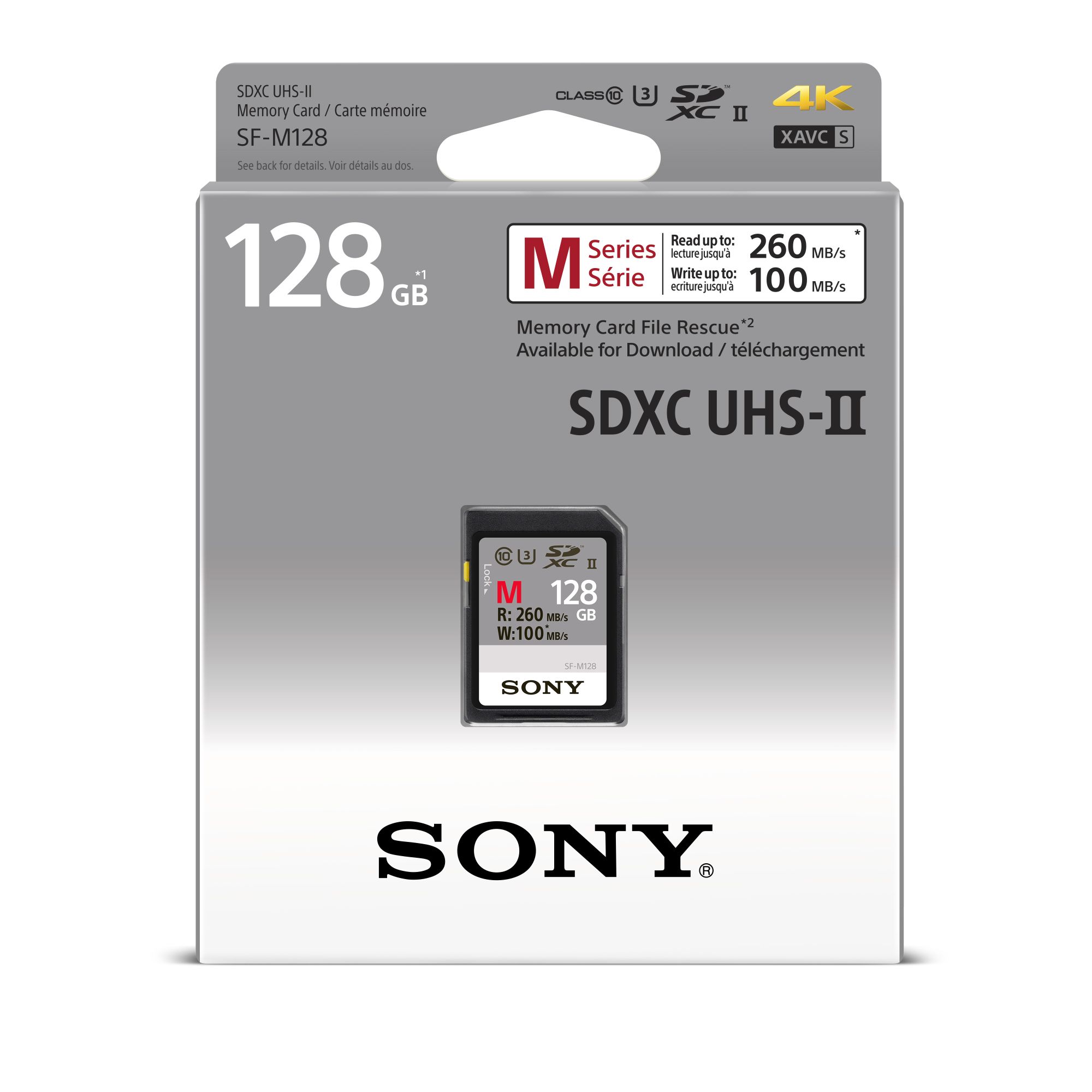 Paměťová SD karta Sony SFG1M 128GB class 10