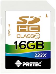 Paměťová SD karta Pretec 16GB class 10