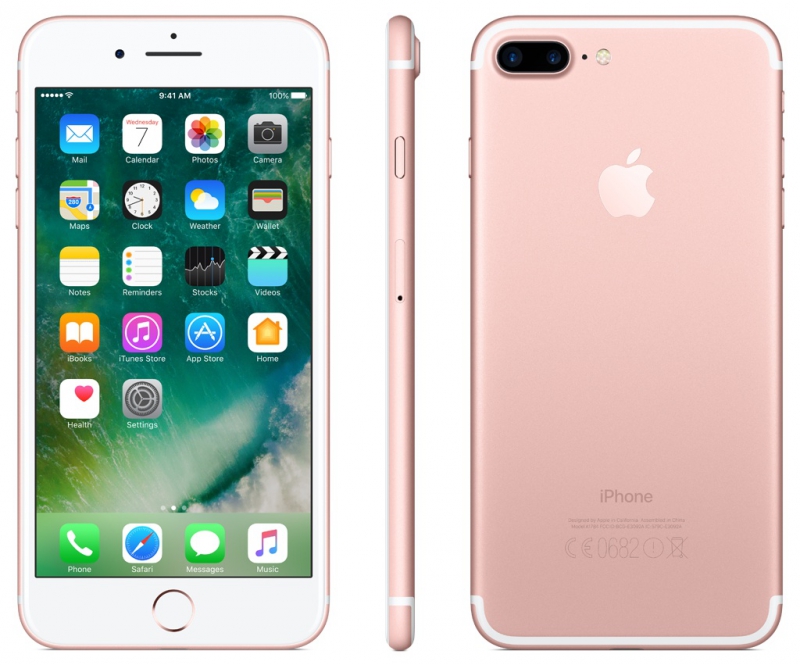 mobilní telefon iPhone 7 Plus růžově zlatý