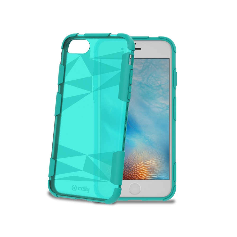 Zadní kryt Celly Prysma pro Apple iPhone 7/8, turquoise