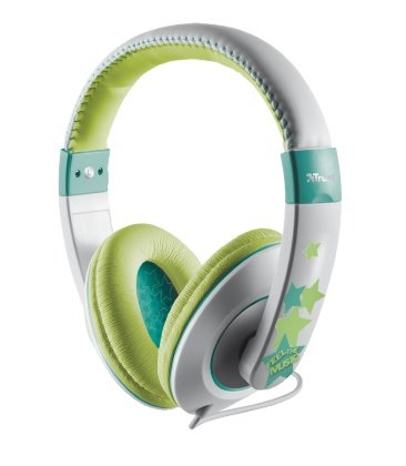 Dětská sluchátka TRUST Sonin Headphone zelené