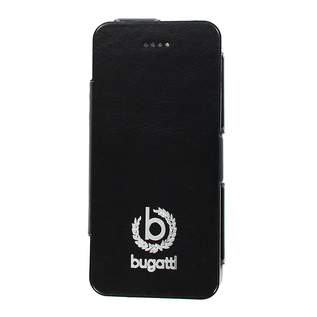 Levně Bugatti Geneva Folio Pouzdro Black pro iPhone 5/5S