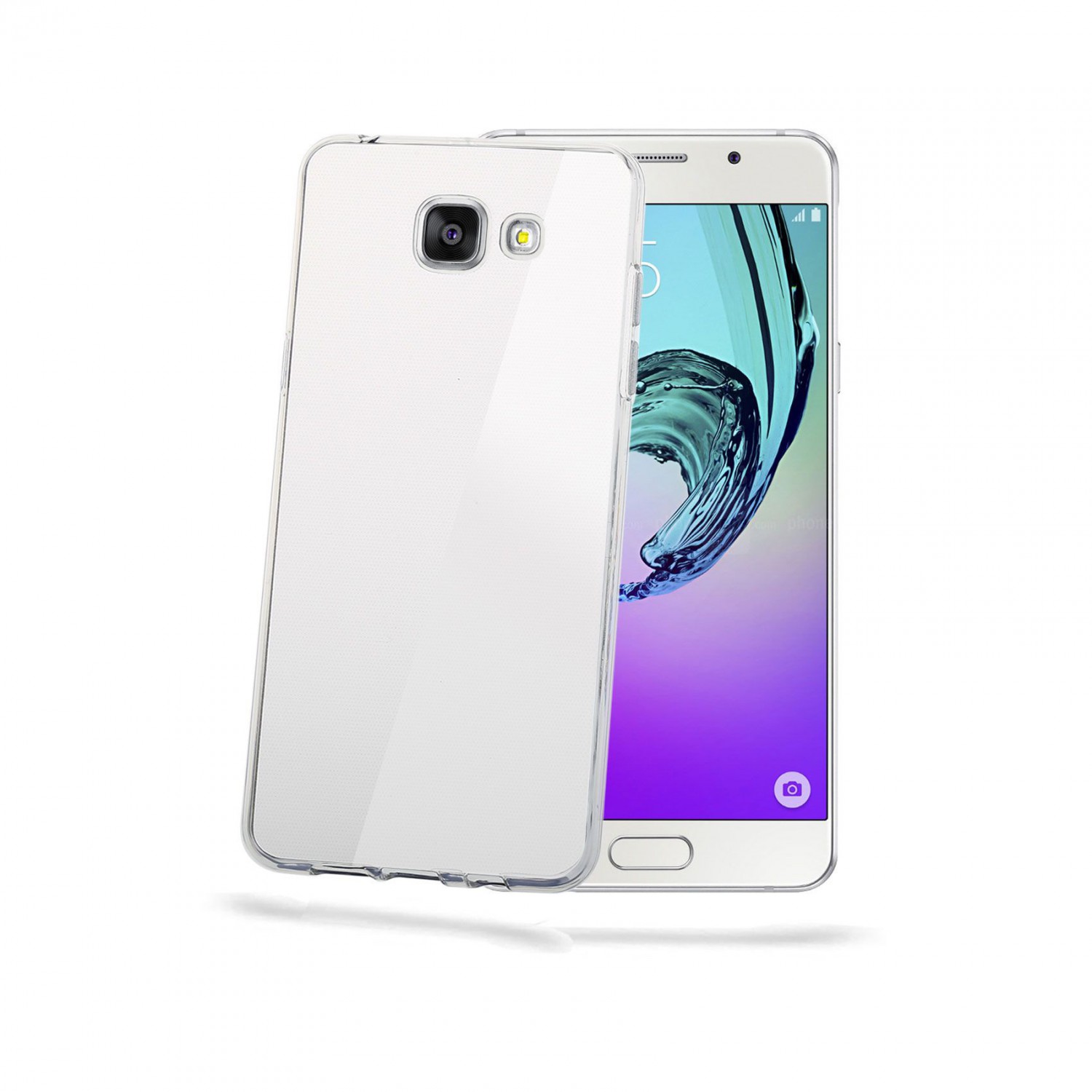 CELLY Gelskin silikonové pouzdro pro Samsung Galaxy A3 (2017), bezbarvé