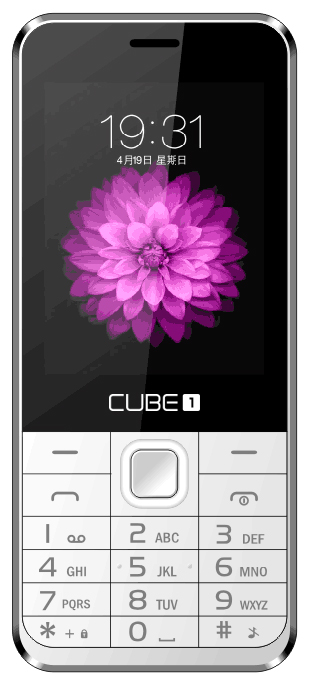 Elegantní telefon Cube1 F400