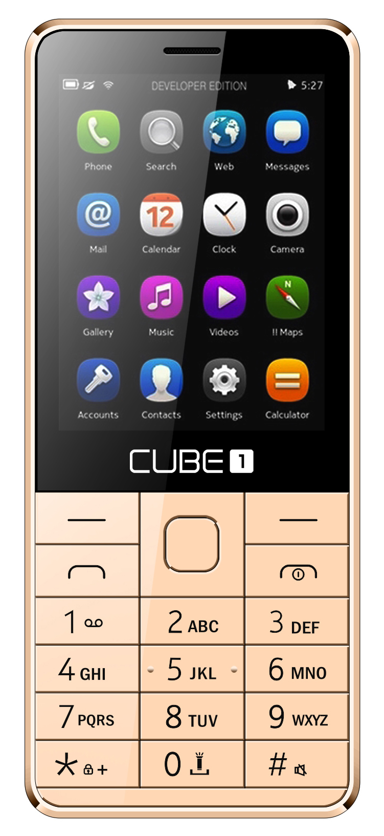 Elegantní telefon Cube1 F300