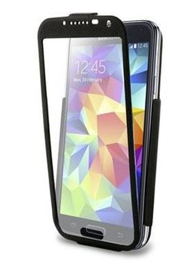 Puro flipové pouzdro Total View Flipper pro Samsung Galaxy S5/S5 Neo, černá