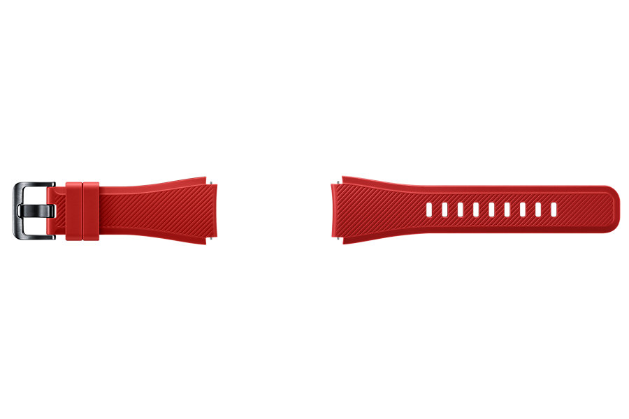 Samsung výměnný pásek silikon Gear S3, Orange Red