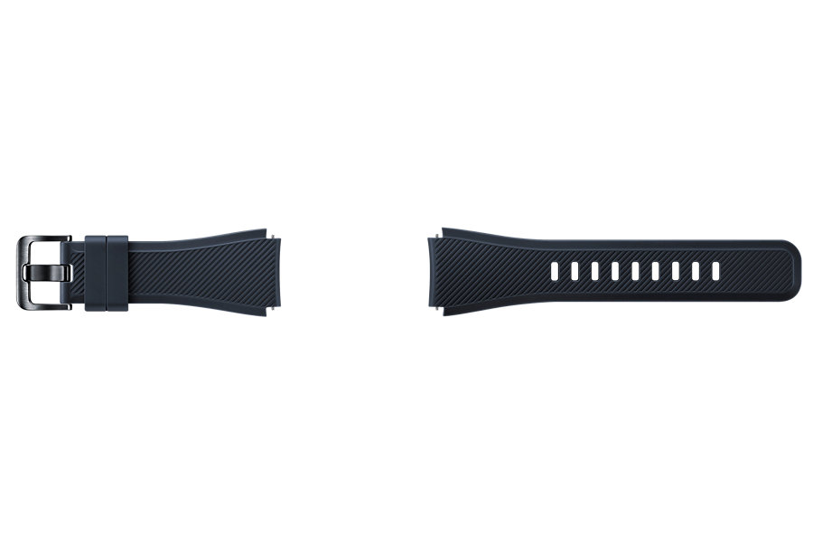 Samsung výměnný pásek silikon Gear S3, Black