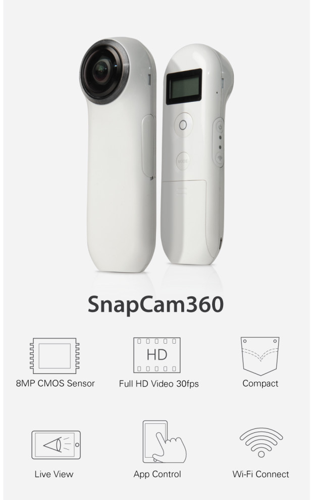 SnapCam 360 - 360° kamera