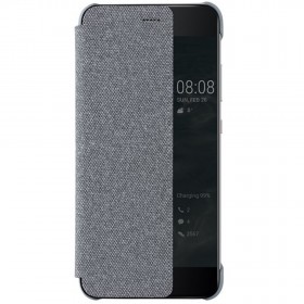 Huawei Original S-View flipové pouzdro Huawei P10 Plus Light Grey