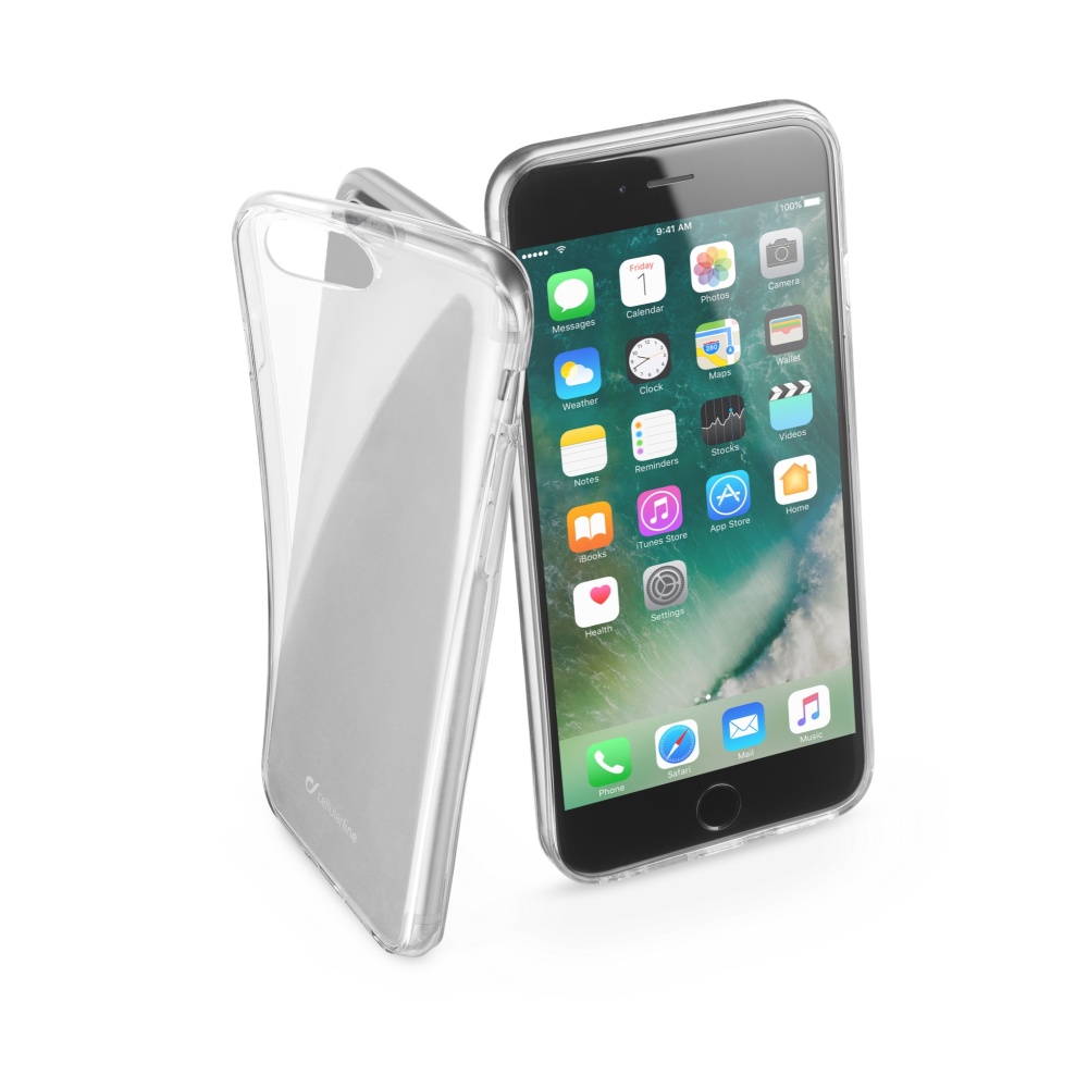 CellularLine Fine silikonové pouzdro Apple iPhone 7/8 Plus, bezbarvá