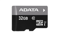 ADATA Micro SDHC karta 32GB UHS-I Class 10 + SD adaptér, Premier