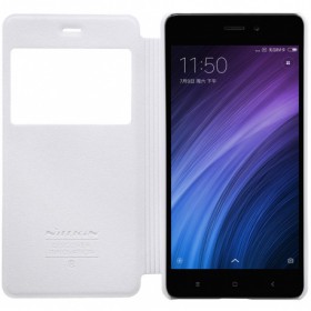 Nillkin Sparkle S-View pouzdro flip Xiaomi Redmi 4 PRO bílé
