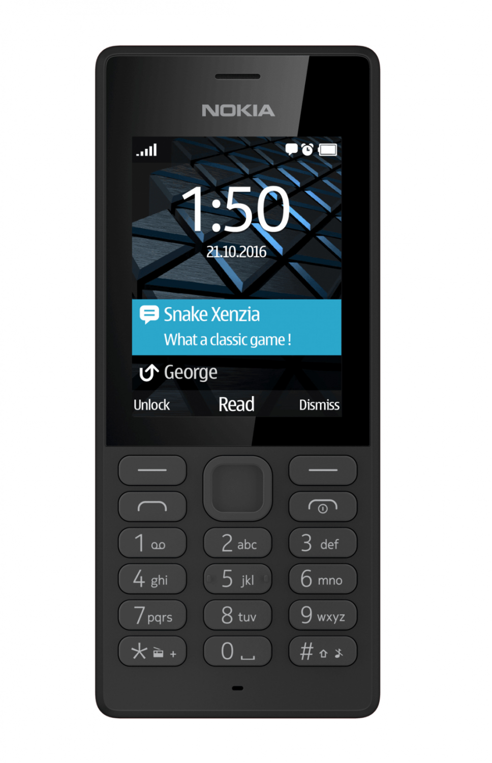 Mobilní telefon Nokia 150 SingleSIM Black