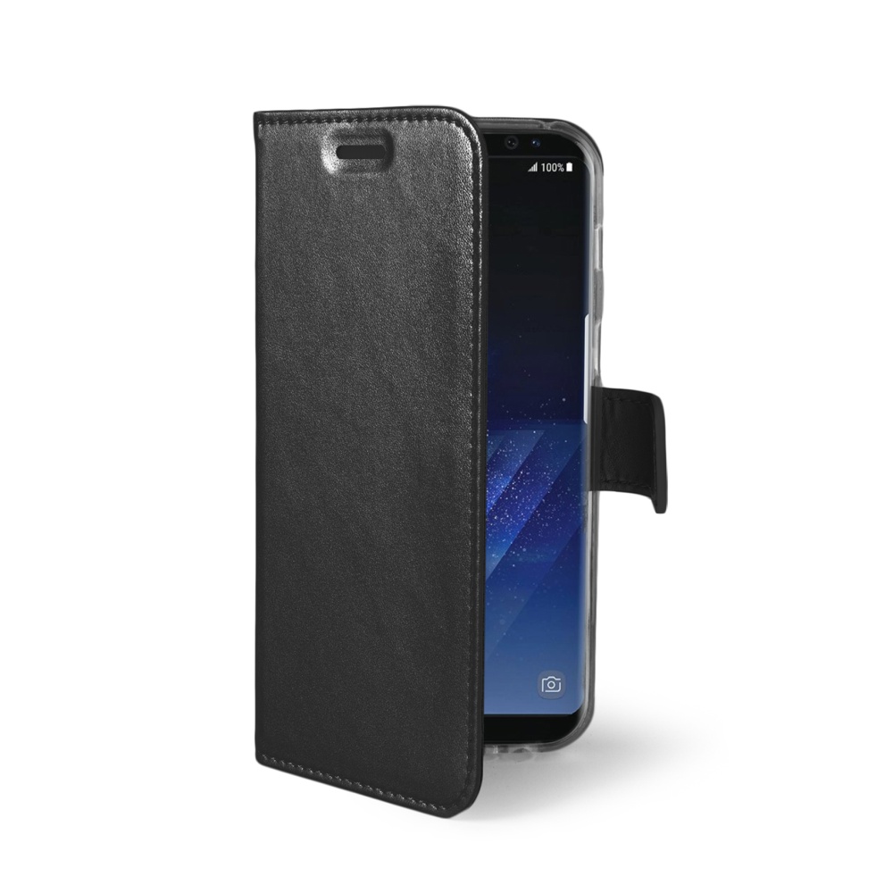 CELLY Air Ultra tenké flipové pouzdro Samsung Galaxy S8 černé
