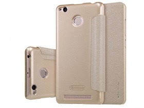 Nillkin Sparkle flipové pouzdro Xiaomi Redmi 3 Pro zlaté