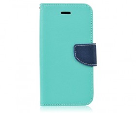 MERCURY Fancy Diary flipové pouzdro pro Samsung Galaxy J3 2017, mint-navy