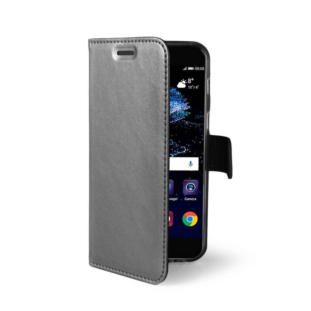 CELLY Air Ultra tenké flipové pouzdro Huawei P10 Lite silver