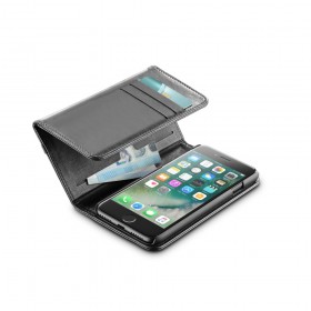 CELLULARLINE WALLET Flipové pouzdro Apple iPhone 7/8, černá