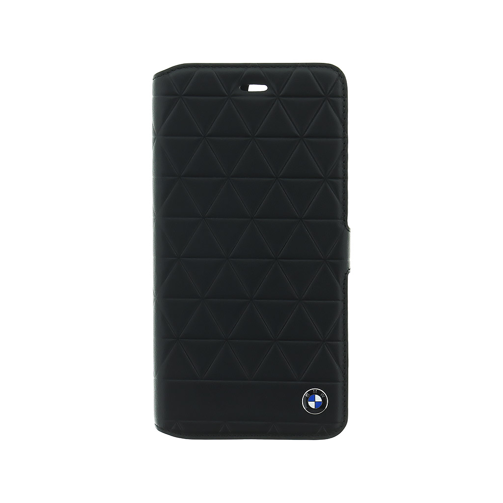 BMW Hexagon BMFLBKP7LHEXBK flipové pouzdro Apple iPhone 7 Plus black