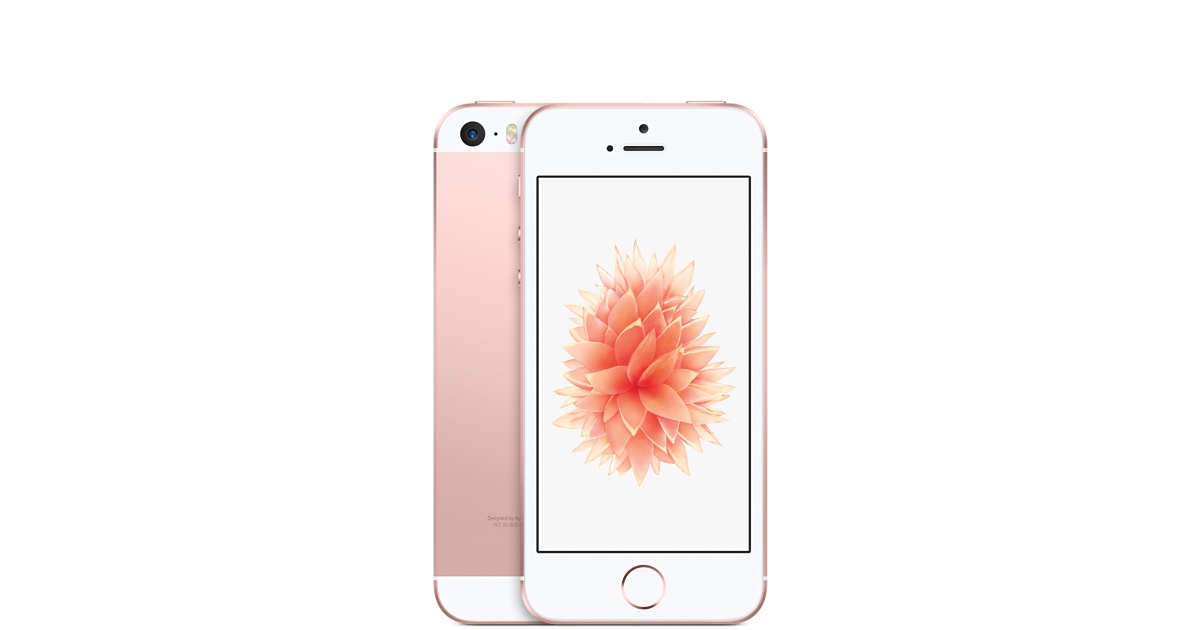Mobilní telefon Apple iPhone SE 128GB Rose Gold