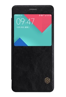 Nillkin Qin S-View flipové pouzdro Samsung Galaxy A3 2017 black