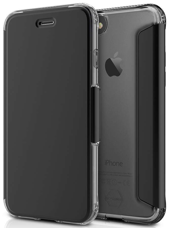 ITSKINS Zero Folio flip 1m Drop Apple iPhone 7 black