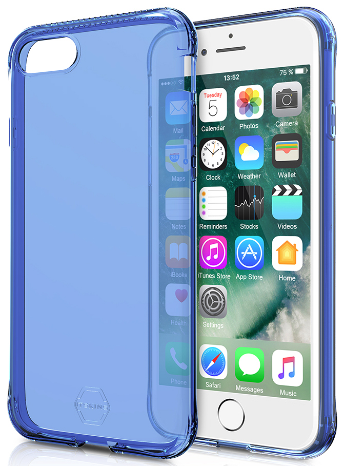 ITSKINS Zero Gel 1m Drop pro iPhone 7 Plus, Blue