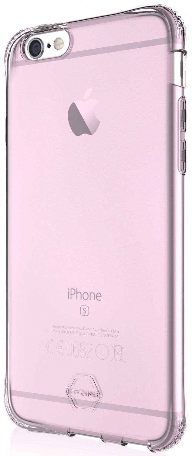 ITSKINS Zero Gel 1m Drop pro iPhone 6/6S, Light Pink