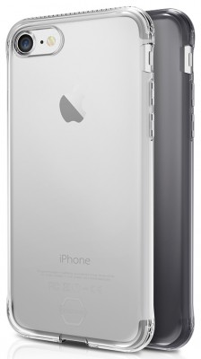 ITSKINS Zero Gel 1m Drop pro iPhone 7, Black+Clear