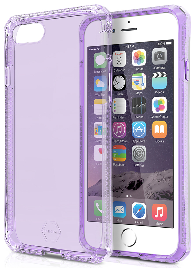 Odolné pouzdro ITSKINS Spectrum pro Apple iPhone 7 Plus, purpurová