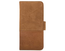 HOLDIT Wallet magnet pouzdro flip Apple iPhone 6s/7/8 brown leather/suede