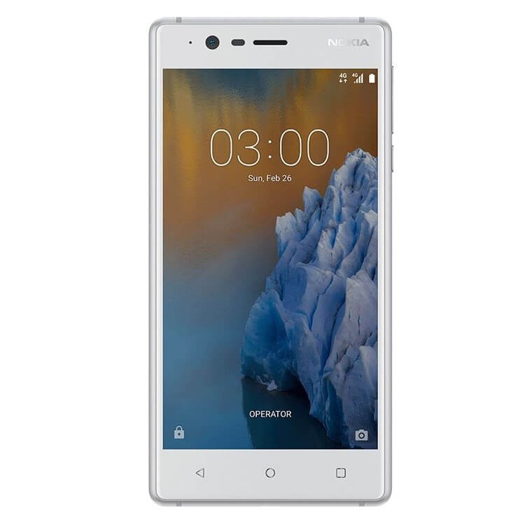 Nokia 3 DS v bílé barvě