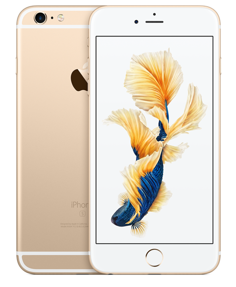 Apple iPhone 6S Plus ve zlaté barvě