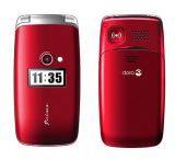 Mobilní telefon Doro Primo 413 Red