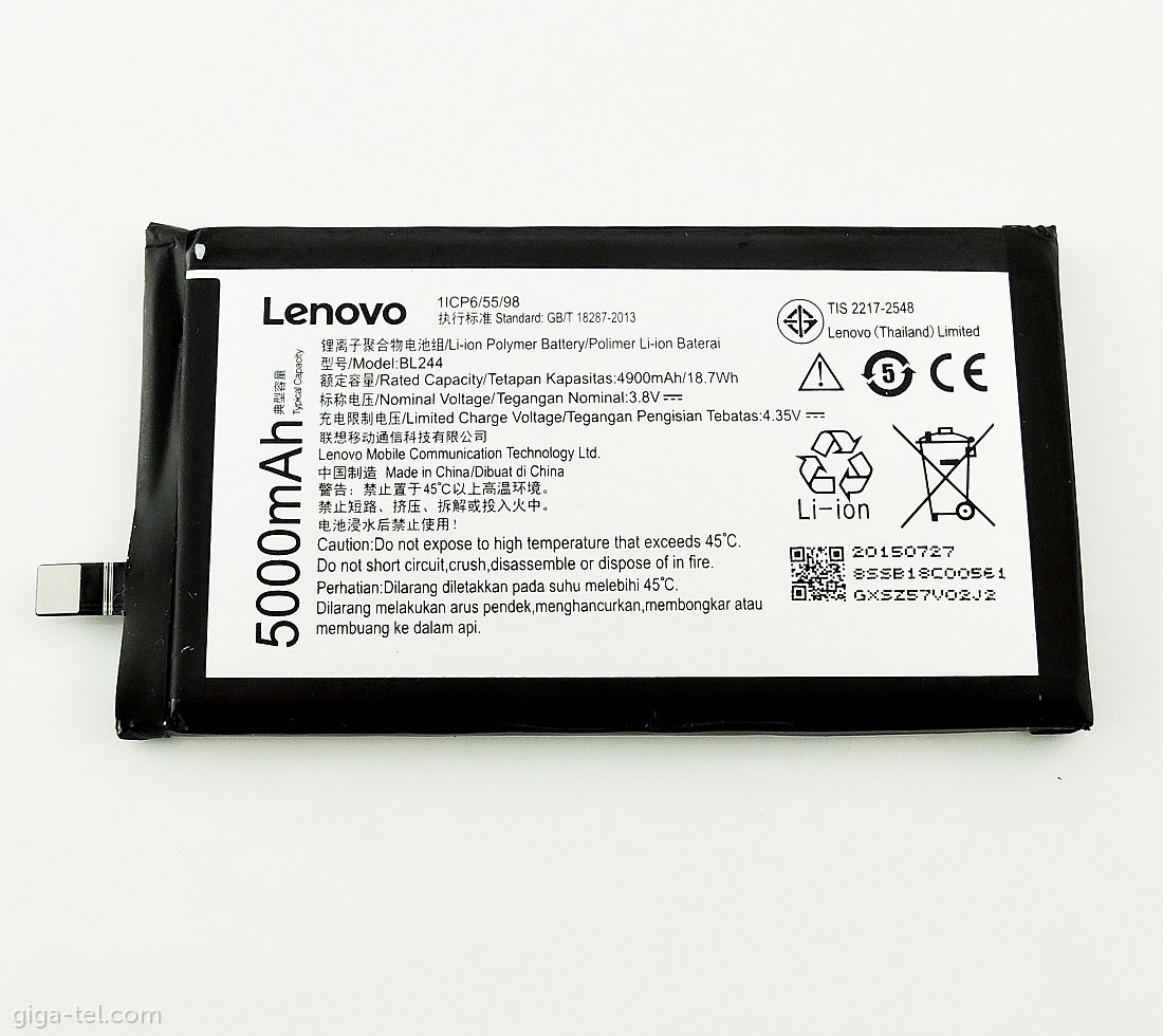 Baterie Lenovo BL244 Li-Ion 5000mAh (Bulk)