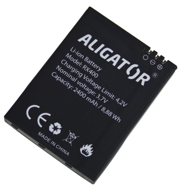 Levně Baterie Aligator RX400 Li-Ion 2400 mAh