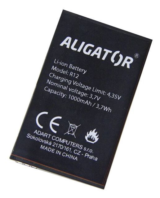 Baterie Aligator R12 Li-Ion 1000 mAh