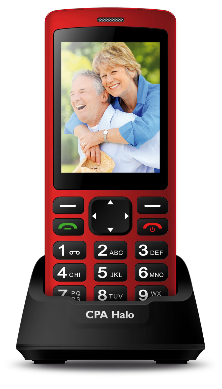 Mobilní telefon CPA Halo Plus Red