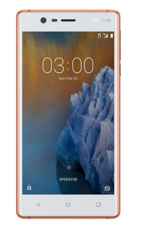 Mobilní telefon Nokia 3 Copper