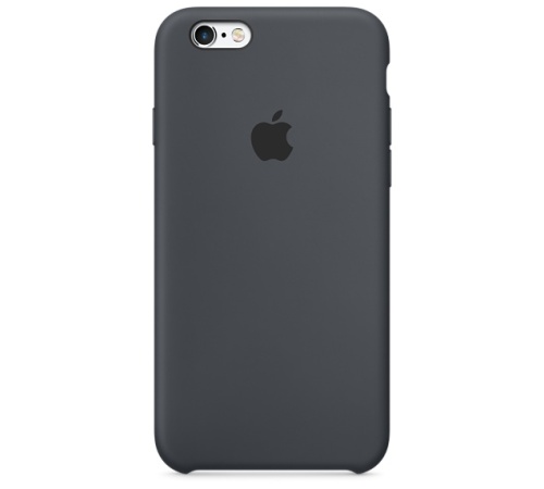 Silikonový ochranný kryt Apple pro iPhone 6, 6S, uhlově šedá 