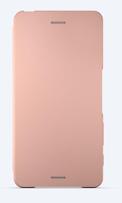 Sony Style Cover Flip SCR58 Sony Xperia X Performance rose gold