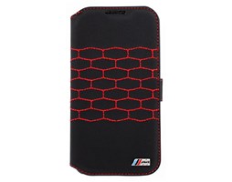 BMW M Interior Seats Folio pouzdro Samsung Galaxy S4,Black BMFLBKS4MSR