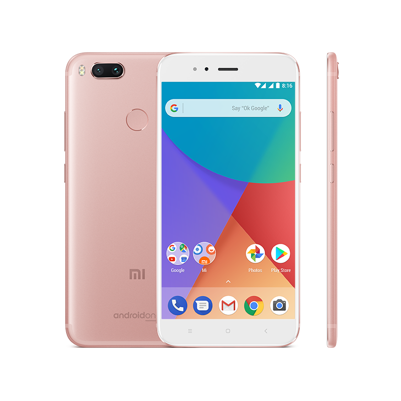 Xiaomi Mi A1 4GB/64GB Global Version v růžové barvě